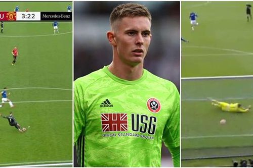 Thủ môn MU thành xu hướng trên mạng sau sai lầm của De Gea và Pickford