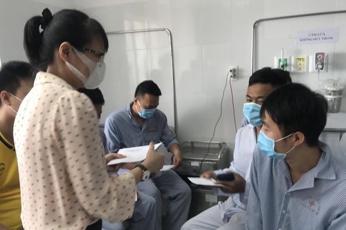 Gặp gỡ 14 cán bộ, chiến sĩ Công an phường được cách ly