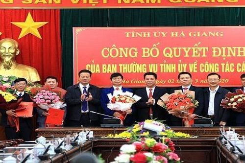 Hà Giang kiện toàn hàng loạt nhân sự chủ chốt