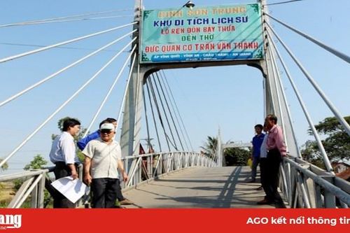 Châu Thành: Khảo sát xây dựng mới cầu treo số 5