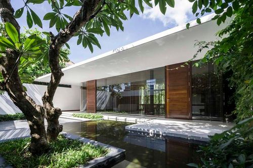 Mang thiên nhiên trải dài trong mỗi góc nhà