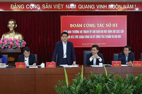 Chỉ đạo đại hội đảng các cấp phải lồng ghép với phát triển kinh tế, đảm bảo an sinh xã hội
