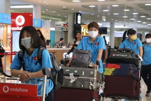 Tuyển nữ Việt Nam có mặt tại Australia, sẵn sàng cho trận play-off