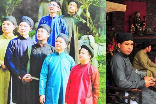 Đi tìm 'Quốc phục nam' truyền thống (kỳ 3): Áo dài nam phải đi với khăn gì?