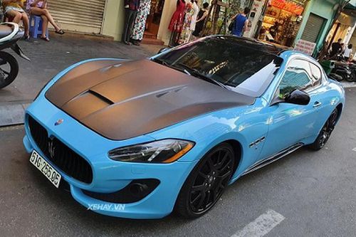 'Soi' xe sang thể thao Maserati Granturismo tiền tỷ ở Sài Gòn