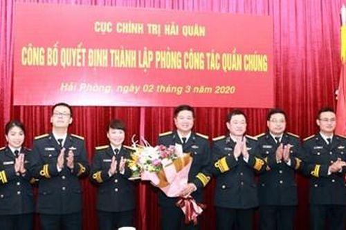 Bổ nhiệm nhân sự Quân chủng Hải quân, Bộ đội Biên phòng