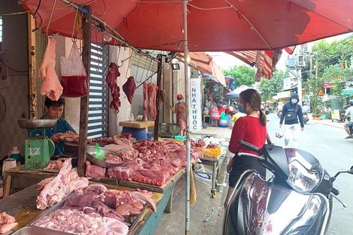 Giá thịt lợn tại TP Hồ Chí Minh giảm sâu