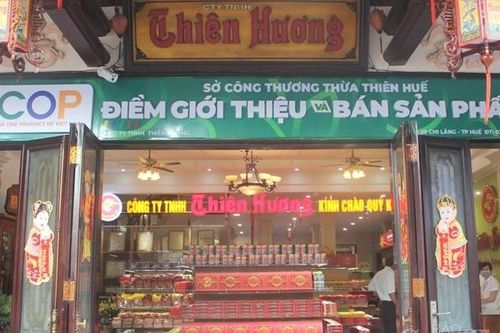 Thừa Thiên Huế giới thiệu điểm trưng bày và bán các sản phẩm OCOP