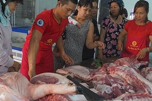 Tạo chuỗi cung ứng hiện đại để bình ổn mặt hàng thịt heo