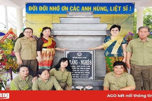 Tưởng niệm nữ Anh hùng Neáng Nghés