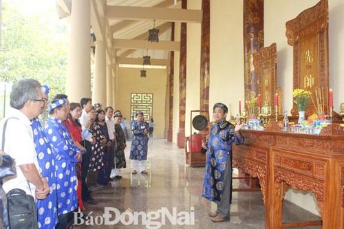 Lễ an vị linh vị nhạc sư Nguyễn Quang Đại
