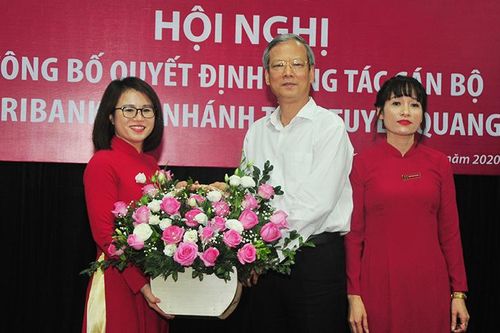 Công bố quyết định bổ nhiệm Giám đốc, Phó Giám đốc Agribank Tuyên Quang