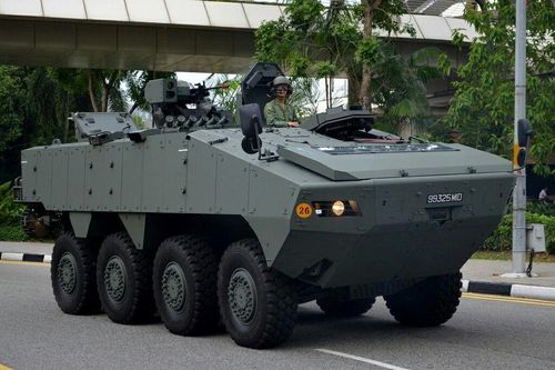 Xe bọc thép Singapore làm rạng danh Đông Nam Á