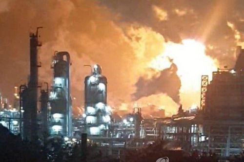 Nổ lớn tại nhà máy Lotte Chemical của Hàn Quốc