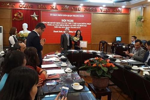 Quận Thanh Xuân là vùng an toàn bệnh dại đầu tiên ở miền Bắc