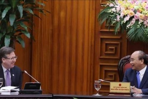Thủ tướng Nguyễn Xuân Phúc tiếp Đoàn doanh nghiệp Hoa Kỳ
