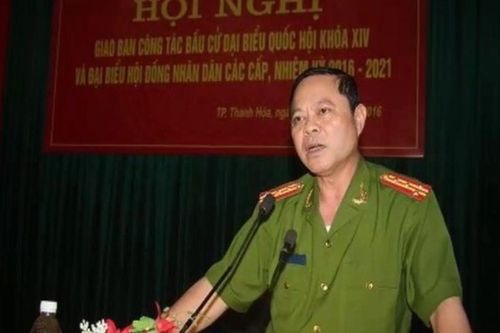 Ngày 18/03 xét xử vụ Trưởng Công an TP Thanh Hóa nhận hối lộ