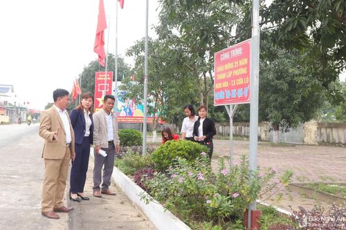Xây dựng phường Nghi Hòa trở thành đơn vị 'văn minh đô thị' vững chắc