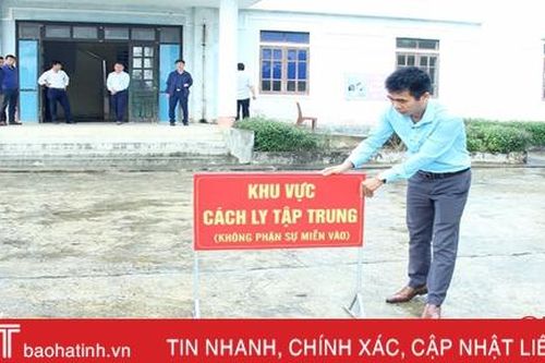 Cận cảnh khu cách ly tập trung phòng chống dịch Covid-19 ở Hương Sơn