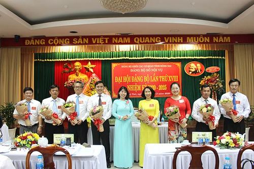 Đại hội Đảng bộ Sở Nội vụ, nhiệm kỳ 2020-2025