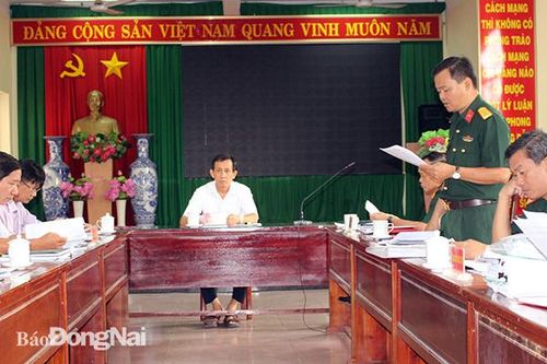 Giám sát công tác chuẩn bị Đại hội Đảng tại Đảng ủy Quân sự và Công an tỉnh