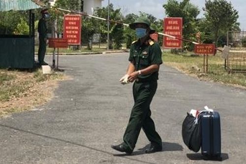Bên trong khu cách ly tại Trường Quân sự TP Cần Thơ