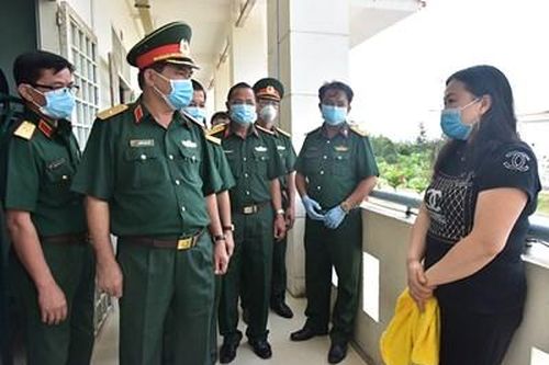 Quân khu 9 tiếp nhận, cách ly hơn 1.800 công dân Việt Nam và nước ngoài