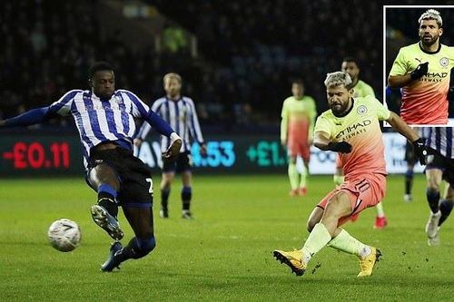 Aguero hóa người hùng đưa Man City vào tứ kết FA Cup