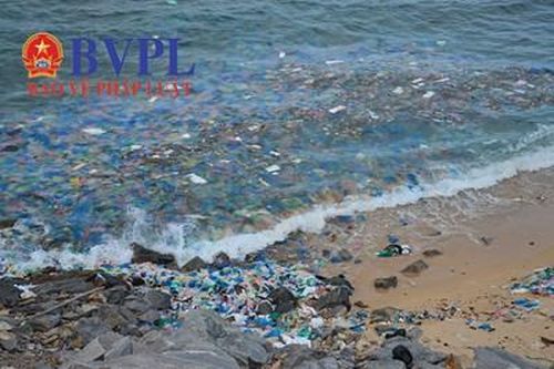 Ngán ngầm bãi biển Bãi Chuối: Sáng thu gom, chiều lại ngập ngụa rác