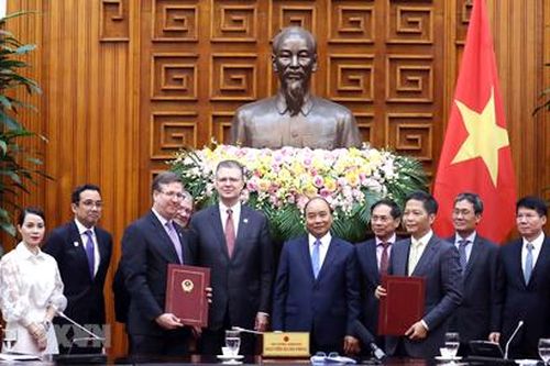 Thủ tướng tiếp Đoàn doanh nghiệp Hội đồng Kinh doanh Hoa Kỳ-ASEAN