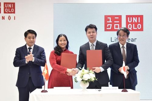 Sở Công Thương Hà Nội và Công ty TNHH Uniqlo Việt Nam ký kết biên bản ghi nhớ