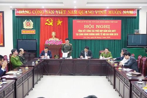 Đảm bảo an ninh, an toàn Cảng hàng không Quốc tế Nội Bài