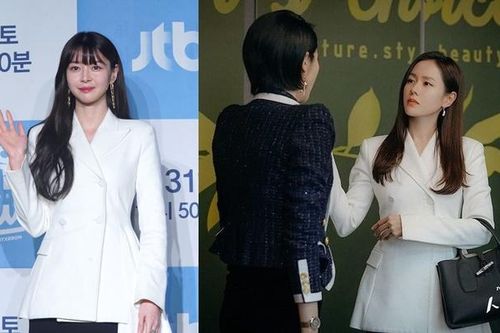 Son Ye Jin và sao nữ 'Itaewon Class' mặc trùng mẫu áo vest sang trọng