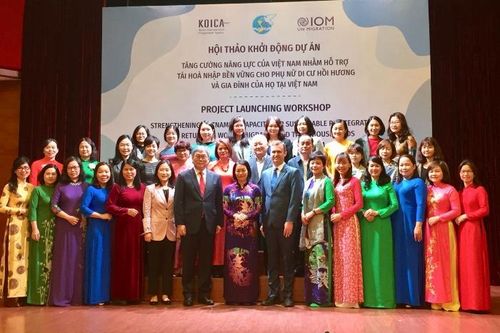 Khỏi động Dự án nhằm tái hòa nhập bền vững cho phụ nữ di cư hồi hương tại Việt Nam