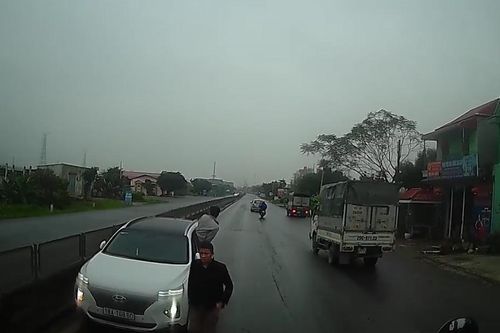 Tự nhận say rượu, tài xế xe con đi ngược chiều còn ép container phải nhường