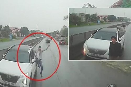Tài xế ô tô đi ngược chiều, hung hăng tuyên bố 'tao say'