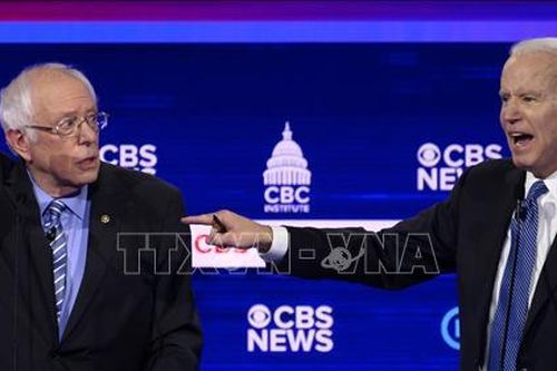Bầu cử Mỹ 2020: Phe Dân chủ lo cuộc đấu Biden-Sanders gây rạn nứt nội bộ đảng