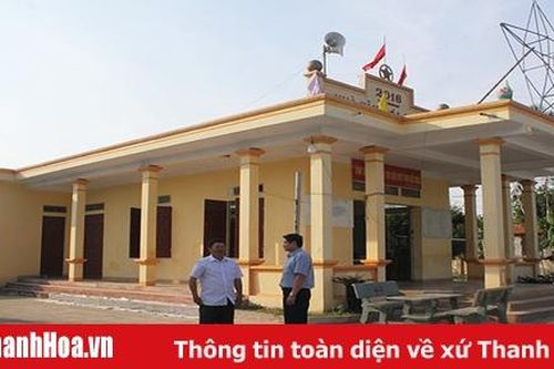 Xã Hoằng Châu chú trọng thực hiện tiêu chí văn hóa nông thôn mới