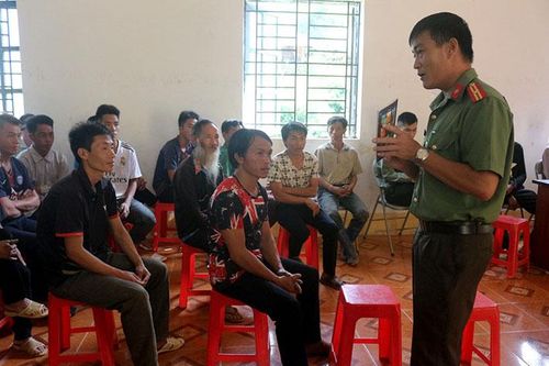 Công an huyện Ðiện Biên phòng, chống tội phạm khu vực nông thôn
