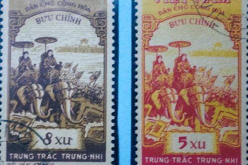 Tem về Hai Bà Trưng