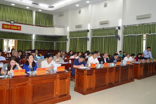 UBND tỉnh Quảng Trị báo cáo Ban Thường vụ Tỉnh ủy một số dự án văn hóa trên địa bàn tỉnh