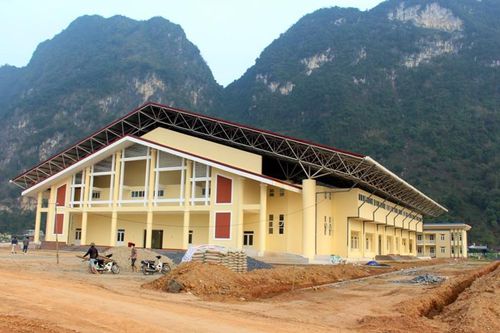 Cơ bản hoàn thành Dự án Trung tâm văn hóa - thể thao lớn nhất tỉnh