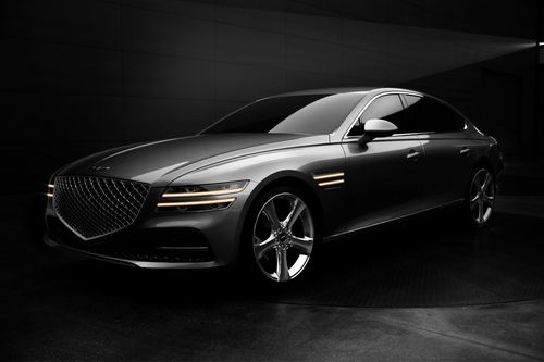 Genesis G80 2021 lộ diện với thiết kế gây bất ngờ