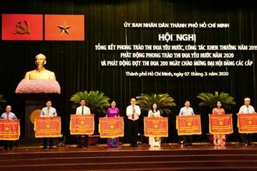 TP Hồ Chí Minh phát động thi đua yêu nước năm 2020, đợt thi đua 200 ngày chào mừng đại hội Đảng các cấp