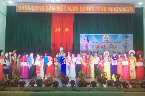 Kông Chro: Hội thi nét đẹp nữ cán bộ công chức, viên chức