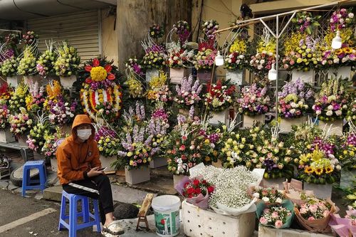Ngày 8/3, hoa tại Hà Nội giảm giá mạnh vẫn ít người mua