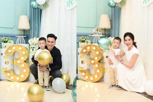 Sau ly hôn, Việt Anh bất ngờ 'tái hợp' vợ cũ tổ chức sinh nhật cho con trai