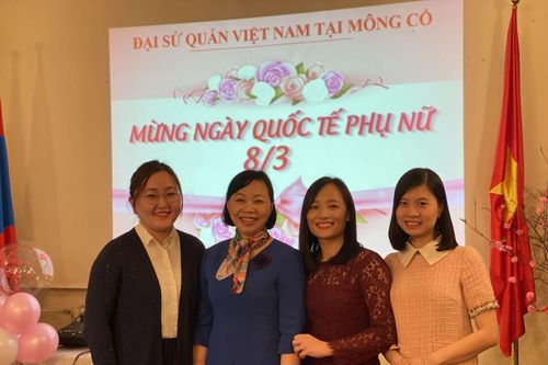 Đại sứ quán Việt Nam tại Mông Cổ kỷ niệm 110 năm ngày Quốc tế Phụ nữ 8/3