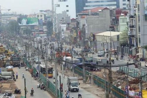 Hà Nội: Đẩy nhanh tiến độ các dự án giao thông trọng điểm góp phần giảm ùn tắc