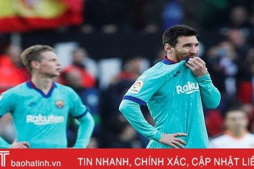 Barca và hội chứng 'phụ thuộc Messi'